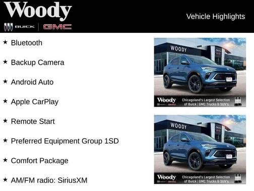 Ocean Blue Metallic 2026 Buick Encore GX ST