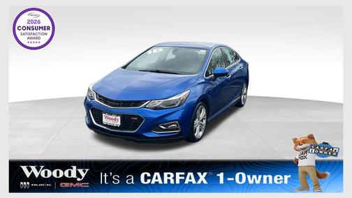 Blue Metallic 2016 Chevrolet Cruze Premier