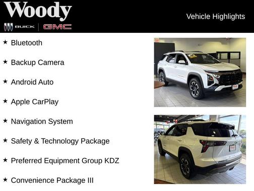 Iridescent Pearl Tricoat 2025 Chevrolet Equinox AWD ACTIV