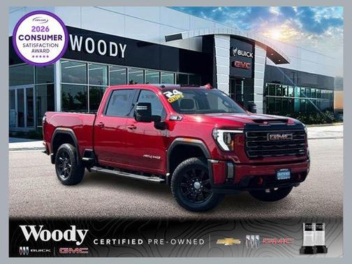 Volcanic Red Tintcoat 2024 GMC Sierra 2500 AT4