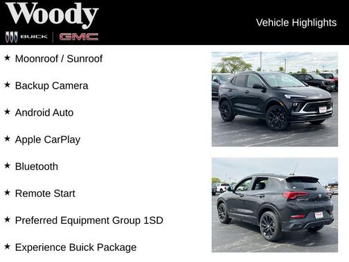 Ebony Twilight Metallic 2026 Buick Encore GX ST