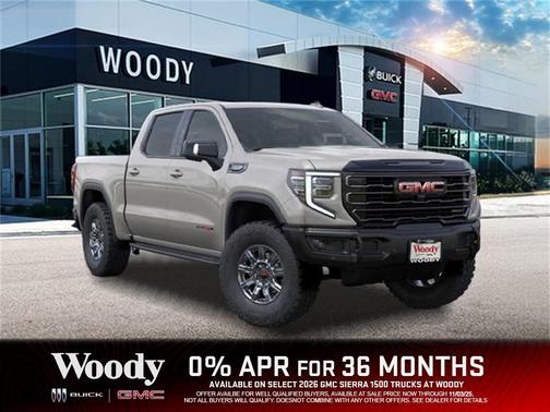 2026 GMC Sierra 1500 AT4X