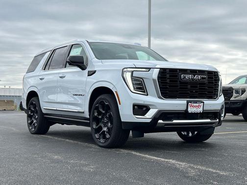 Glacier White Tricoat 2026 GMC Yukon Denali