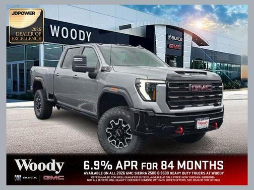 Sterling Metallic 2026 GMC Sierra 2500 AT4X