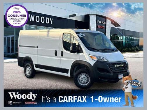 Bright White Clearcoat 2025 RAM ProMaster 1500 Low Roof