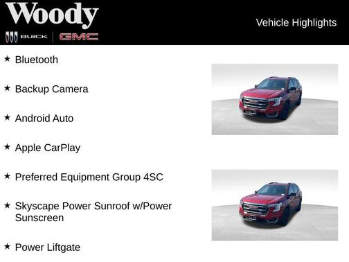 Volcanic Red Tintcoat 2023 GMC Terrain AWD AT4