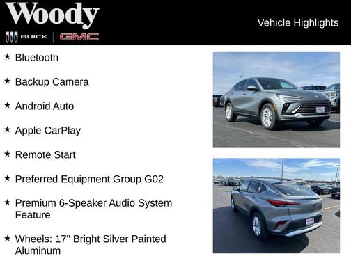 Moonstone Gray Metallic 2026 Buick Envista Preferred