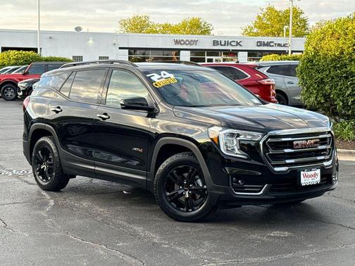 Ebony Twilight Metallic 2024 GMC Terrain AWD AT4