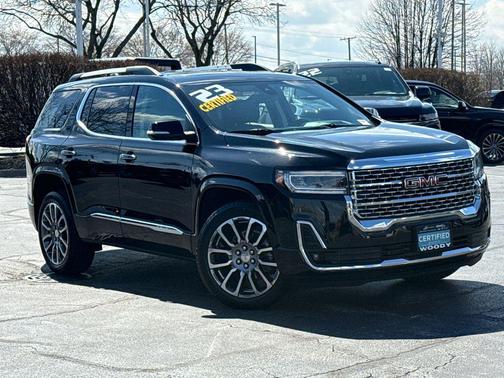 Ebony Twilight Metallic 2023 GMC Acadia Denali