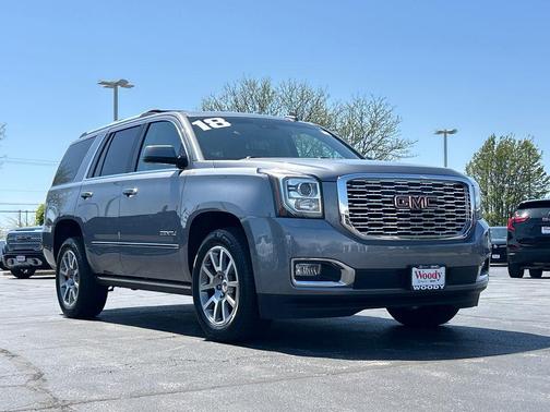 Steel Metallic 2018 GMC Yukon Denali