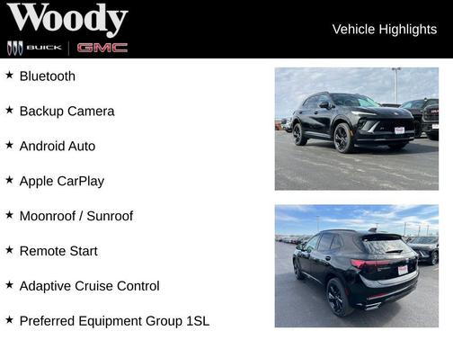 Ebony Twilight Metallic 2026 Buick Envision Sport Touring