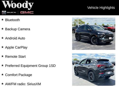 Ebony Twilight Metallic 2026 Buick Encore GX ST