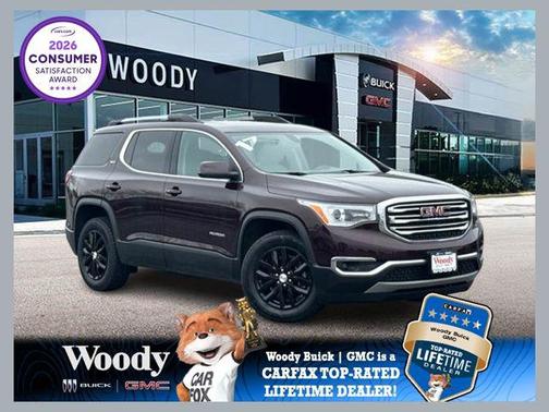 Black Cherry Metallic 2017 GMC Acadia SLT-1