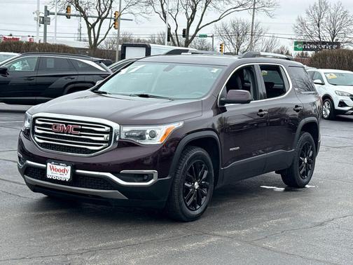 Black Cherry Metallic 2017 GMC Acadia SLT-1