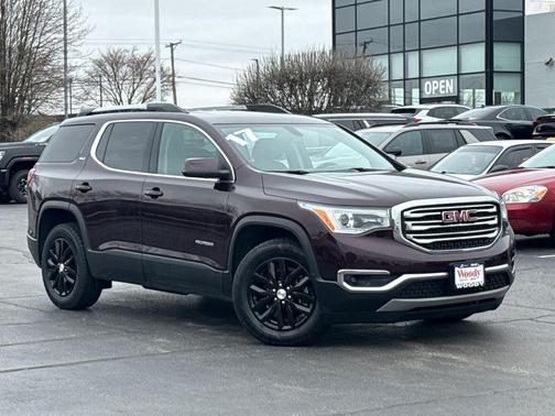 Black Cherry Metallic 2017 GMC Acadia SLT-1