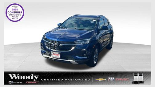 Sapphire Metallic 2023 Buick Encore GX Essence