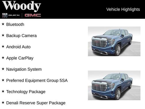 Downpour Metallic 2025 GMC Sierra 1500 Denali