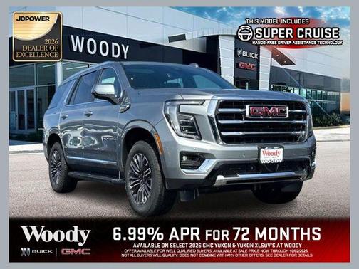 Sterling Metallic 2026 GMC Yukon Elevation