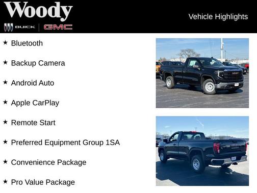 Onyx Black 2026 GMC Sierra 1500 Pro
