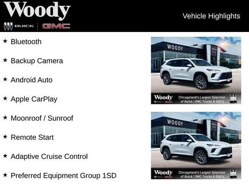 Summit White 2026 Buick Enclave Preferred