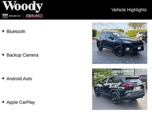Midnight Black Metallic 2020 Toyota RAV4 LE