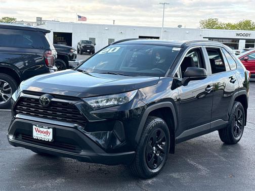 Midnight Black Metallic 2020 Toyota RAV4 LE
