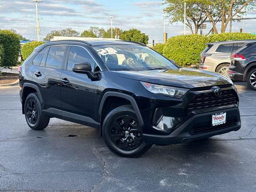 Midnight Black Metallic 2020 Toyota RAV4 LE