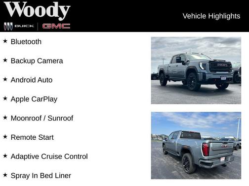 Sterling Metallic 2026 GMC Sierra 2500 AT4