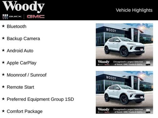 Summit White 2026 Buick Encore GX ST