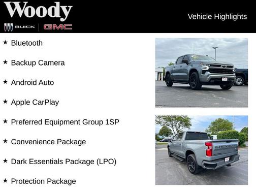 Sterling Gray Metallic 2025 Chevrolet Silverado 1500 RST