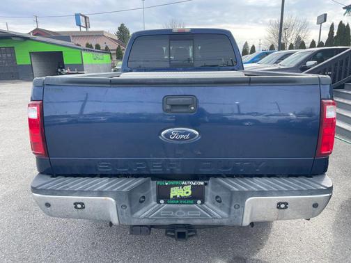 Dark Blue Pearl Metallic 2011 Ford F-250 Lariat