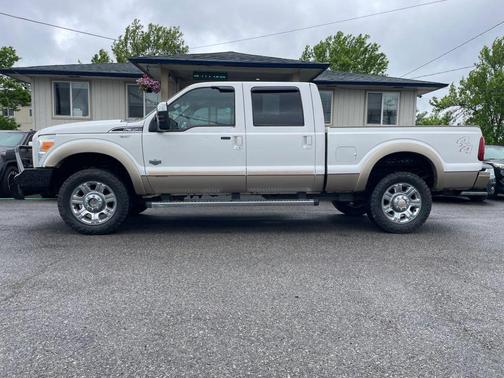White 2012 Ford F-350 King Ranch