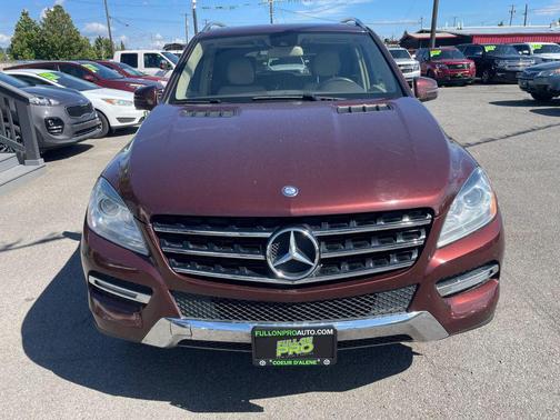 Burgundy 2014 Mercedes-Benz M-Class 4MATIC