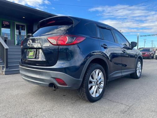 Blue 2015 Mazda CX-5 Grand Touring