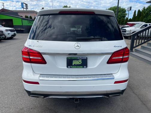 White 2017 Mercedes-Benz GLS 450 4MATIC