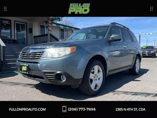 Sage Green Metallic 2009 Subaru Forester 2.5 X Limited