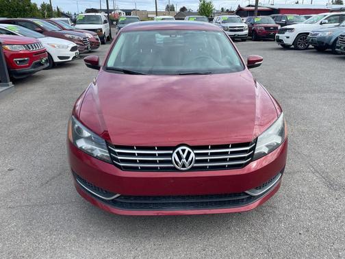 Fortana Red 2015 Volkswagen Passat 2.0L TDI DSG SE w/Sunroof