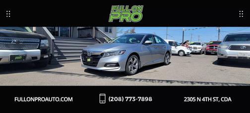 2018 Honda Accord EX-L 2.0T