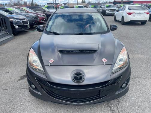 Liquid Silver Metallic/Black 2013 Mazda MazdaSpeed3 Touring
