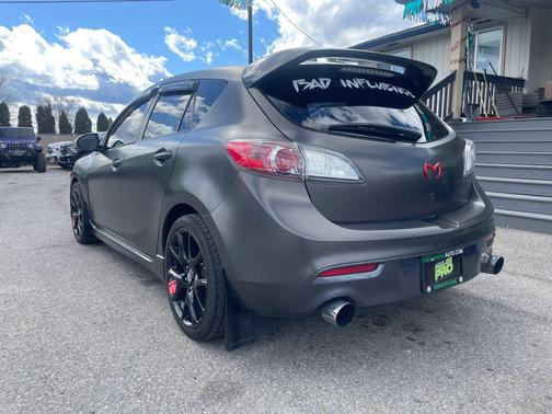 Liquid Silver Metallic/Black 2013 Mazda MazdaSpeed3 Touring