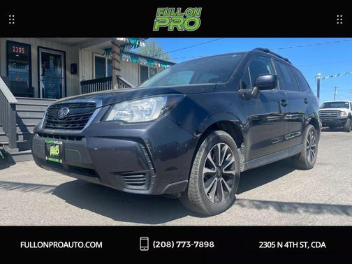 Crystal Black Silica 2017 Subaru Forester 2.0XT Premium