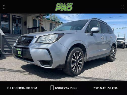 Ice Silver Metallic 2017 Subaru Forester 2.0XT Premium