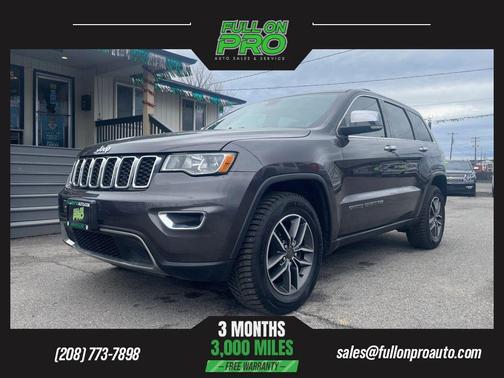 Granite Crystal Metallic Clearcoat 2019 Jeep Grand Cherokee Limited