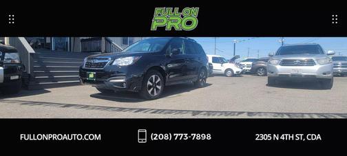 2017 Subaru Forester 2.5i Limited