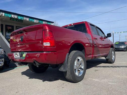 Burgundy 2012 RAM 1500 Sport