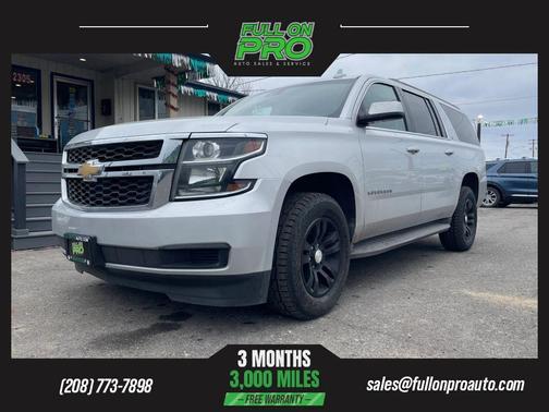 Silver Ice Metallic 2019 Chevrolet Suburban LT