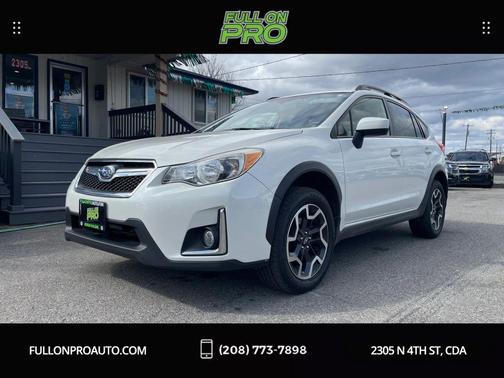 Crystal White Pearl 2017 Subaru Crosstrek 2.0i Premium