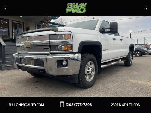 Summit White 2015 Chevrolet Silverado 2500 LT
