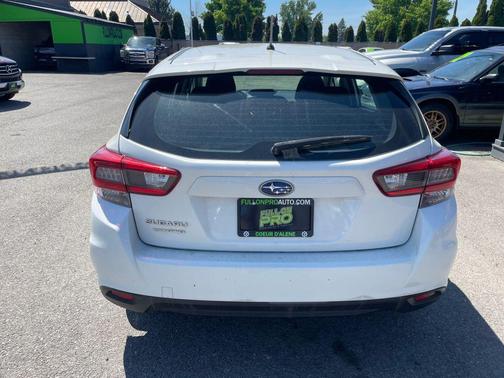 Crystal White Pearl 2020 Subaru Impreza 5-Door
