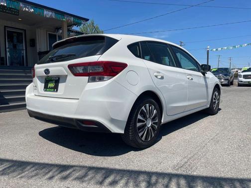 Crystal White Pearl 2020 Subaru Impreza 5-Door